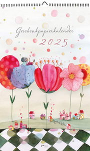 Geschenkpapier-Kalender 2025