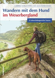 Wandern mit dem Hund im Weserbergland - Cover