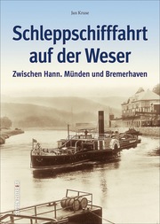 Schleppschifffahrt auf der Weser - Cover