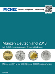 MICHEL Münzen Deutschland 2018 - Cover