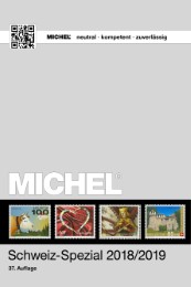 MICHEL Schweiz-Spezial 2018/2019 - Cover