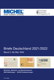 MICHEL Briefe Deutschland 2021/2022 Bd 2