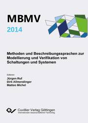 MBMV 2014. Methoden und Beschreibungssprachen zur Modellierung und Verifikation von Schaltungen und Systemen - Cover