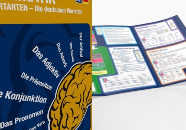 mindmemo Lernfolder - Grammatik - Die deutschen Wortarten - Deutsche Grammatik Lernhilfe - Abbildung 2