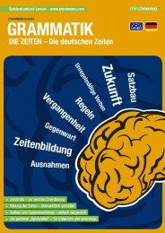 mindmemo Lernfolder - Die deutschen Zeiten - Deutsche Grammatik Lernhilfe - Cover