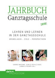 Lehren und Lernen in der Ganztagsschule - Cover