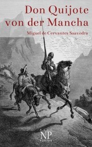 Don Quijote von der Mancha - Beide Bände - Illustrierte Fassung - - Cover