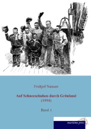 Auf Schneeschuhen durch Grönland (1894) - Cover