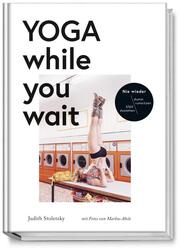 Yoga while you wait - Cover