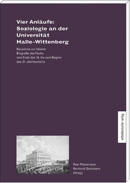 Vier Anläufe: Soziologie an der Universität Halle-Wittenberg - Cover