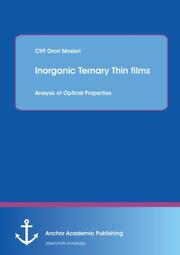 Inorganic Ternary Thin films: Anaysis of Optical Properties