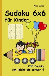 Sudoku 6x6 für Kinder - Cover