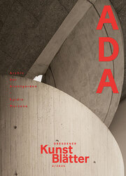 Dresdener Kunstblätter 2/2024 - Cover