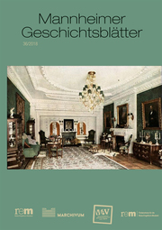 Mannheimer Geschichtsblätter - Cover