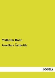 Goethes Ästhetik - Cover