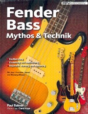 Fender Bass Mythos & Technik - Cover