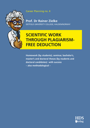Scientific work through plagiarism-free deduction - Cover