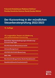 Der Kurzvortrag in der mündlichen Steuerberaterprüfung 2022/2023
