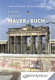 Kleines Berliner Mauerbuch