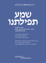 Gebete für den jüdischen Fest- und Lebenszyklus - Cover