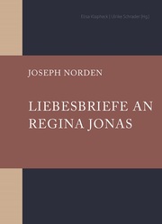Liebesbriefe an Regina Jonas - Cover