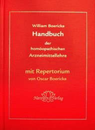 Handbuch der homöopathischen Arzneimittellehre mit Repertorium