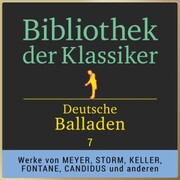 Bibliothek der Klassiker: Deutsche Balladen 7 - Cover