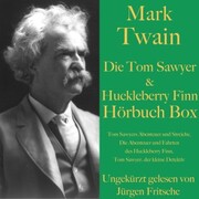 Mark Twain: Die Tom Sawyer & Huckleberry Finn Hörbuch Box - Cover