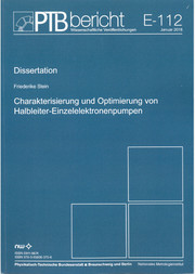 Charakterisierung und Optimierung von Halbleiter-Einzelelektronenpumpen - Cover