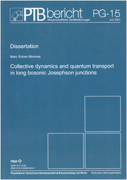 Collective dynamics and quantum transport in long bosonic Josephson junctions