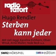 Sterben kann jeder (Radio Tatort) - Cover