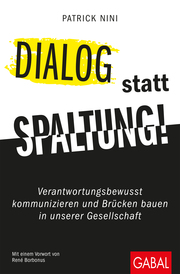 Dialog statt Spaltung! - Cover