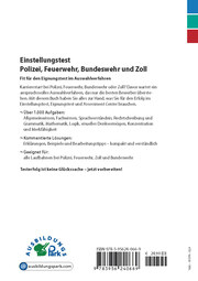 Einstellungstest Polizei, Feuerwehr, Bundeswehr und Zoll - Abbildung 1