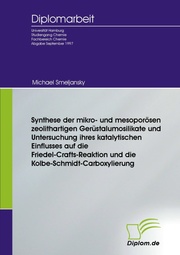 Synthese der mikro- und mesoporösen zeolithartigen Gerüstalumosilikate und Untersuchung ihres katalytischen Einflusses auf die Friedel-Crafts-Reaktion und die Kolbe-Schmidt-Carboxylierung