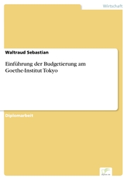 Einführung der Budgetierung am Goethe-Institut Tokyo
