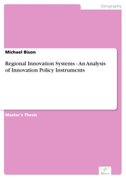 Regional Innovation Systems - An Analysis of Innovation Policy Instruments