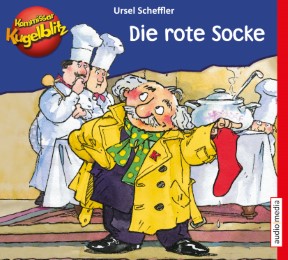Kommissar Kugelblitz - Die rote Socke - Cover