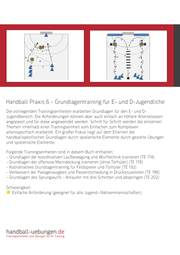 Handball Praxis 6 - Grundlagentraining für E- und D- Jugendliche - Abbildung 2