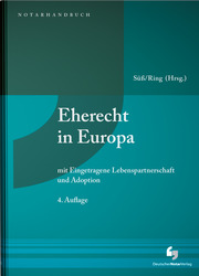 Eherecht in Europa - Cover