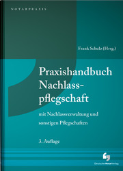 Praxishandbuch Nachlasspflegschaft - Cover