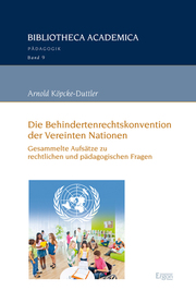 Die Behindertenrechtskonvention der Vereinten Nationen