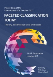 Faceted Classification Today - Cover
