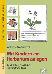 Mit Kindern ein Herbarium anlegen - Cover