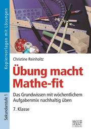 Übung macht Mathe-fit 7. Klasse - Cover