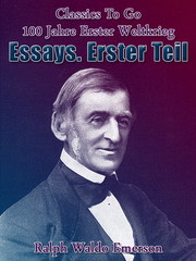 Essays. Erster Teil - Cover
