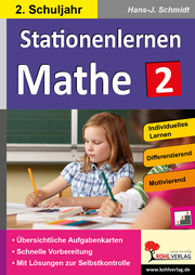 Stationenlernen Mathe: Klasse 2