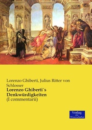 Lorenzo GhibertiÂ's Denkwürdigkeiten - Cover
