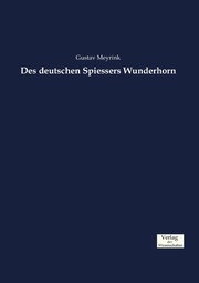 Des deutschen Spiessers Wunderhorn - Cover