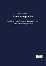 Rinnsteinsprache - Cover