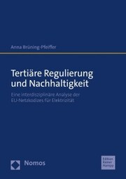 Tertiäre Regulierung und Nachhaltigkeit - Cover